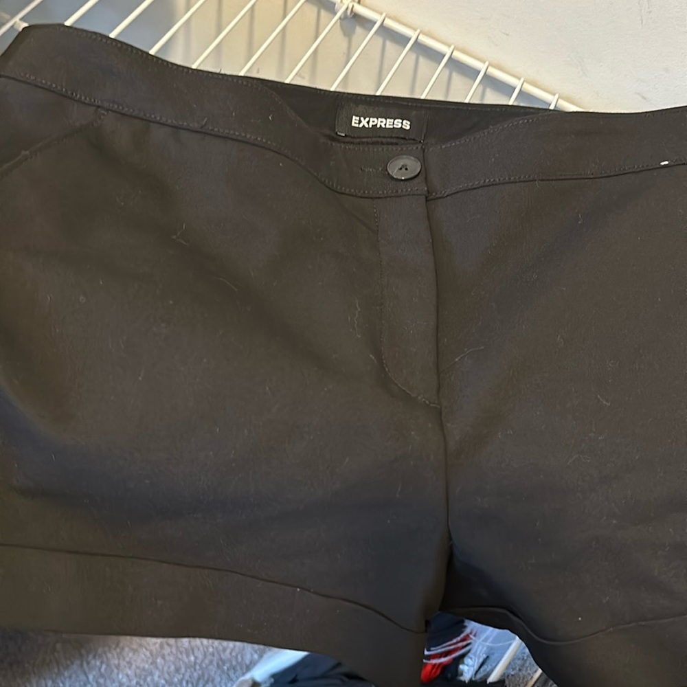 Express size 14 midrise shorts